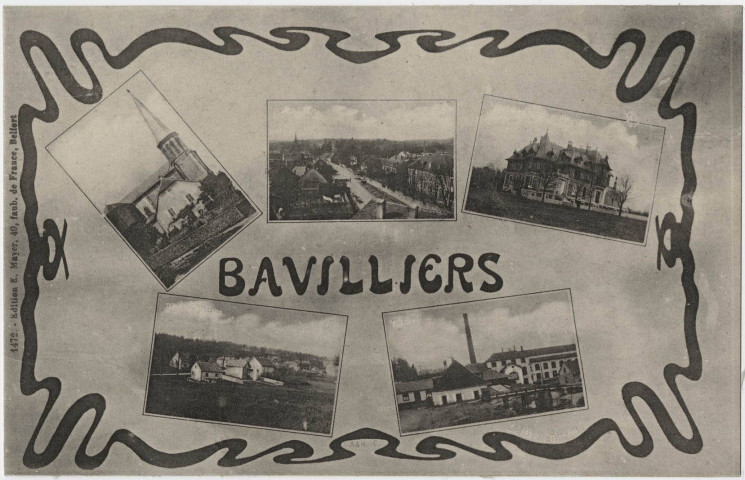 Bavilliers, [mosaïque présentant différentes vues de Bavilliers].
