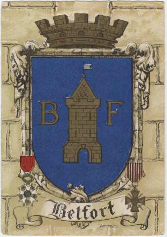 Belfort, [armoiries].