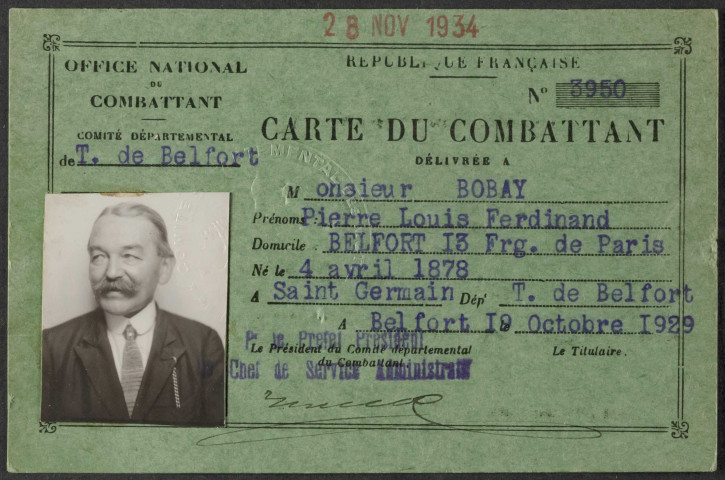 BOBAY Pierre Louis Ferdinand