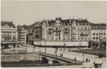 Belfort, le pont Carnot et les nouveaux quartiers.