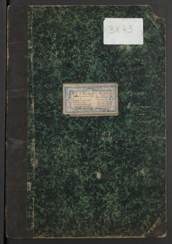 Registre d'immatriculation des pupilles de 13 à 21 ans (tranche matricules 5079-6195).