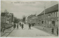 Danjoutin, la rue de Belfort, coté de Belfort.