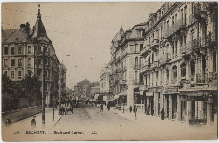Belfort, boulevard Carnot.