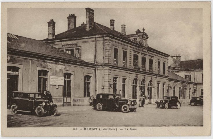 Belfort (Territoire), la gare.