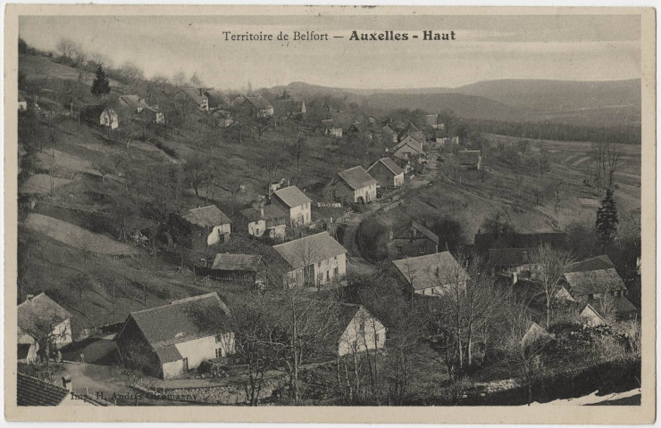Territoire de Belfort, Auxelles-Haut.