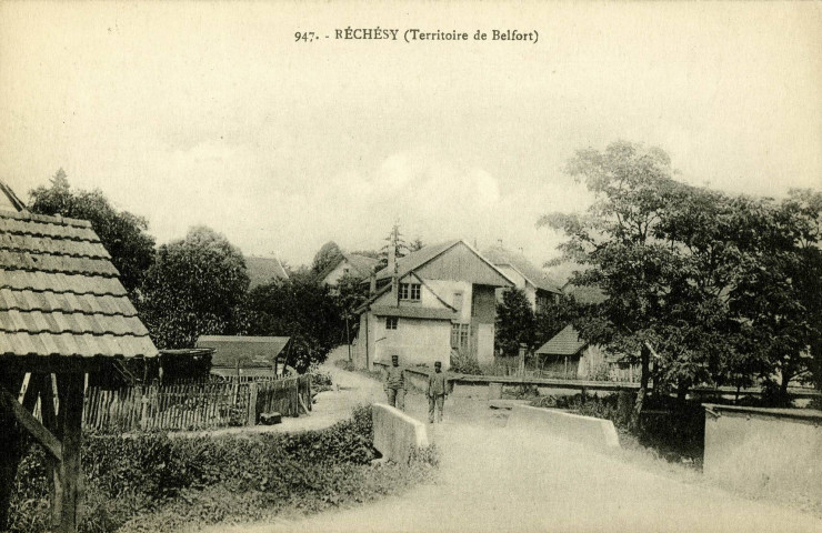 Réchésy , le village