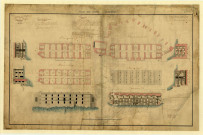 Atlas des fortifications, Caserne d'infanterie du château cotée « a » au plan général