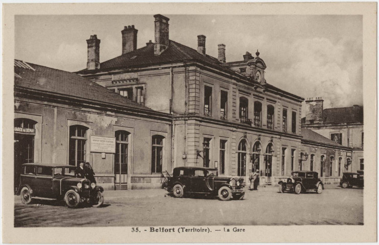 Belfort (Territoire), la gare.