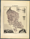 Territoire de Belfort, carte du département.
