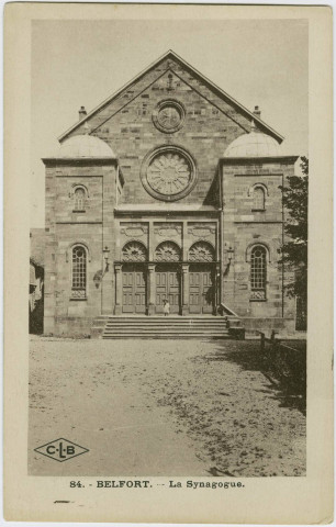 Belfort, la Synagogue.