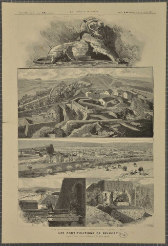 Les fortifications de Belfort.