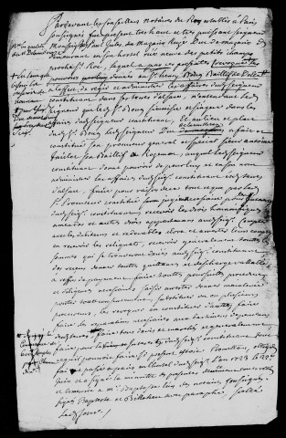 Lettres adressées par les sieurs Cathiény, Reiset, Noblat, etc. à Caulet et Taiclet, intendants du duc de Mazarin.