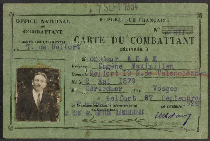 ADAM Eugène Maximilien