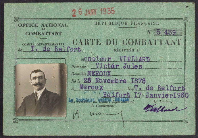 VIEILLARD Victor Jules