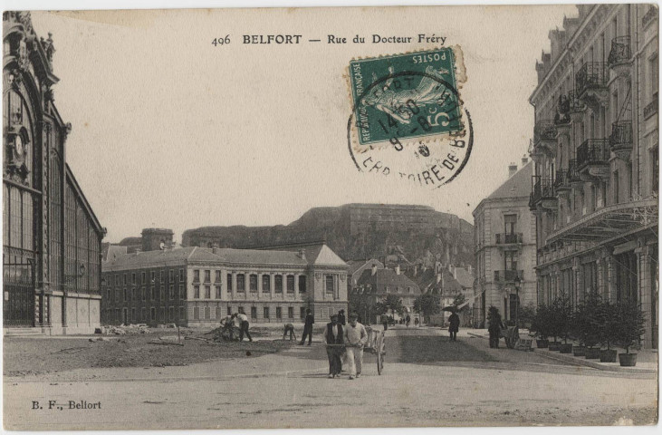 Belfort, rue du docteur Fréry.