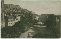 Belfort, place d'Armes et château.