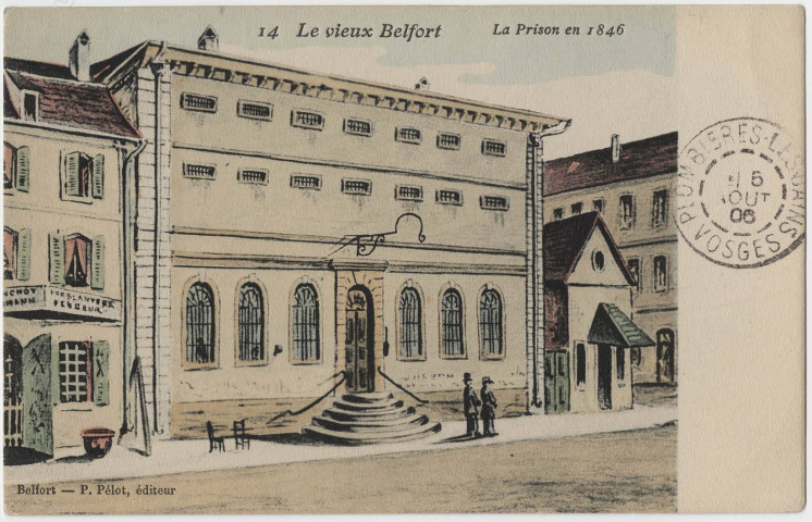 Le vieux Belfort, la prison en 1846.