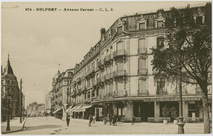 Belfort, avenue Carnot.