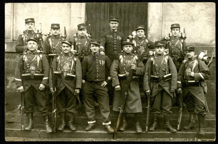 Belfort, 23e régiment territorial d'infanterie, 16e compagnie.