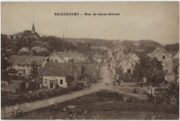 Beaucourt, rue de Saint-Dizier.