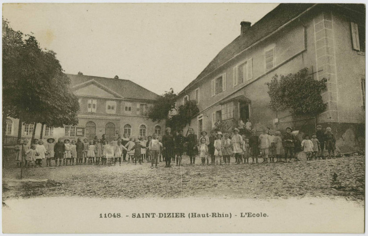 Saint-Dizier (Haut-Rhin), l'école.