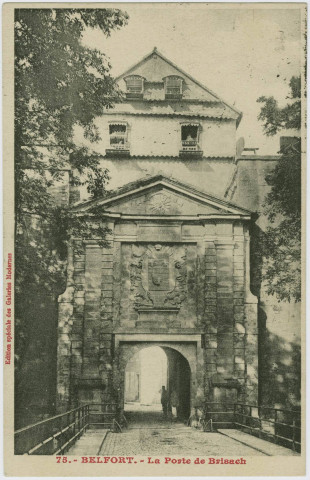 Belfort, la porte de Brisach.