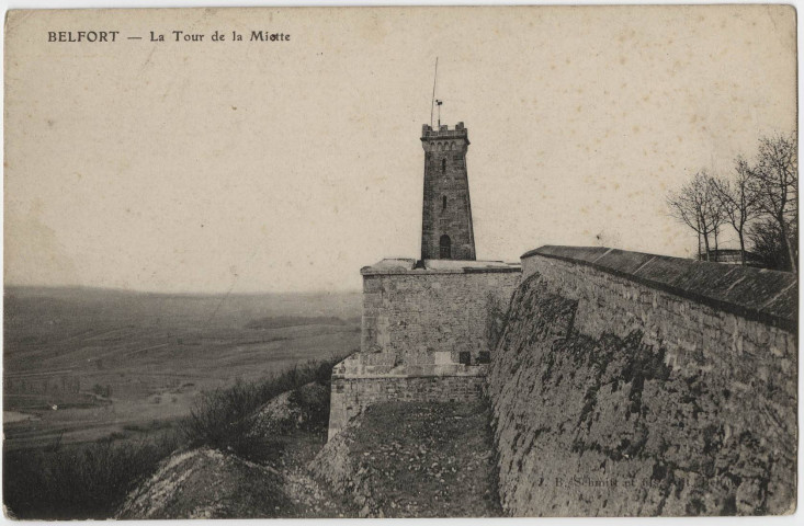 Belfort, la Tour de la Miotte.
