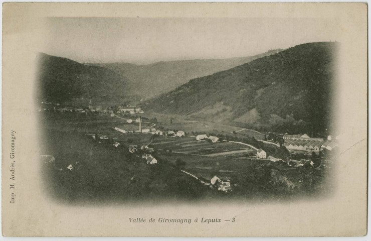 Vallée de Giromagny à Lepuix.