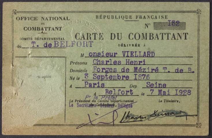 VIELLARD Charles Henri