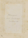"Sous lieutenant Marignier. Tué 31 août 1870."