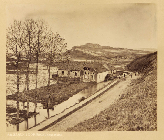 Belfort, le moulin du fourneau, v. 1871-1872.