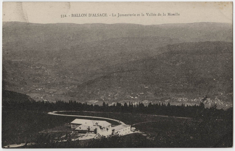 Ballon d'Alsace, la Jumenterie et la vallée de la Moselle.