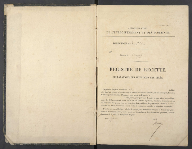 10 décembre 1816 - 9 novembre 1818