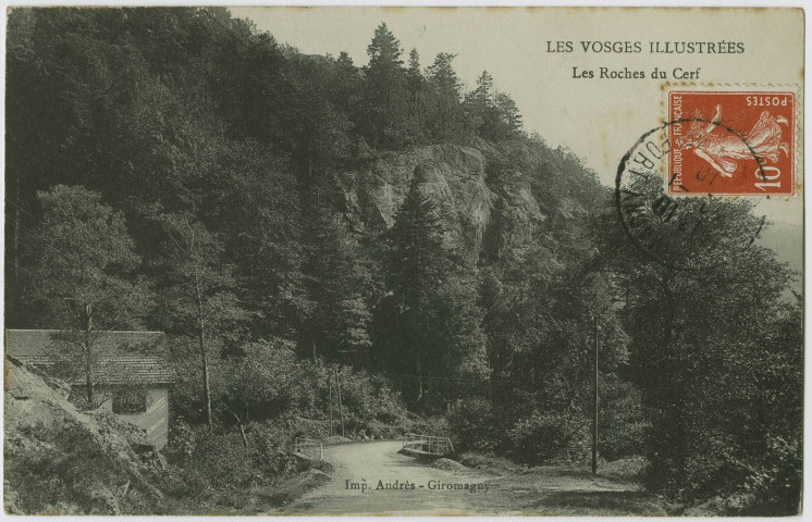 Les Vosges illustrées, les Roches du Cerf.