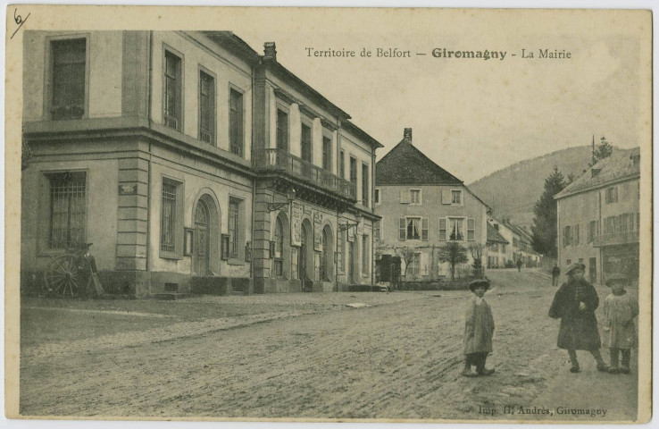 Territoire de Belfort, Giromagny, la mairie.