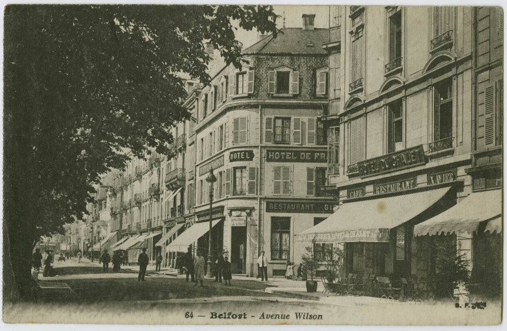 Belfort, avenue Wilson.