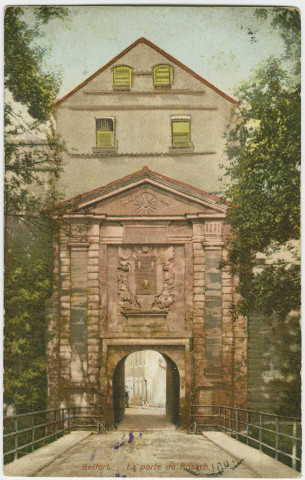 Belfort, la porte de Brisach.