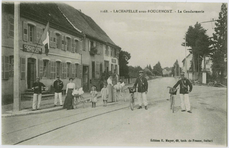 Lachapelle-sous-Rougemont, la gendarmerie.