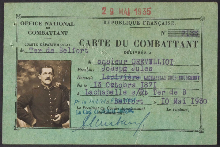 GREVILLOT Joseph Jules