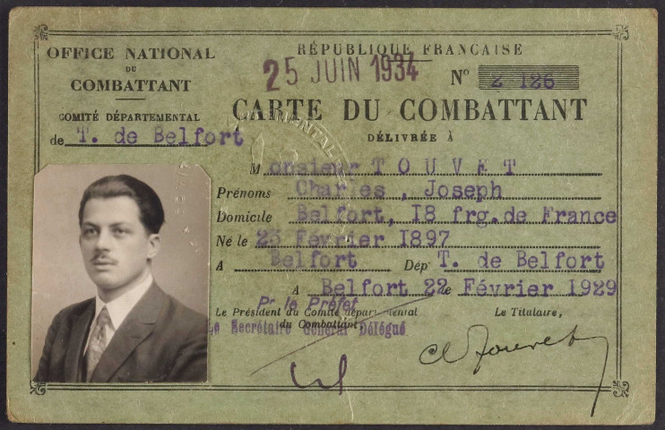 TOUVET Charles Joseph