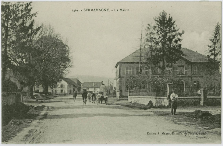 Sermamagny, la mairie.