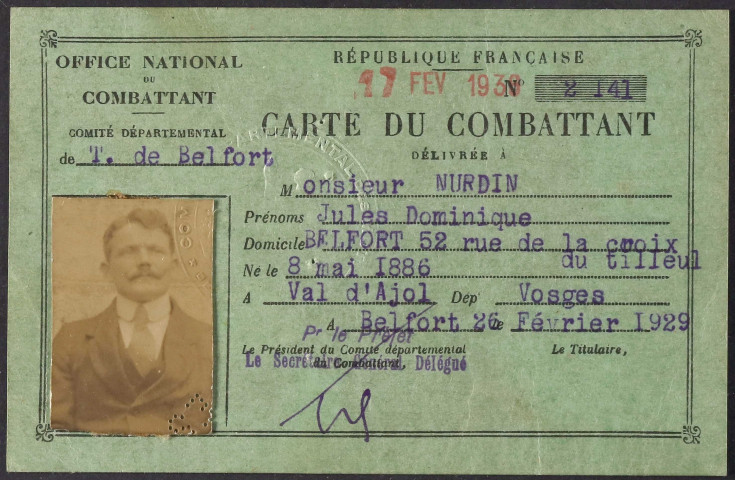 NURDIN Jules Dominique