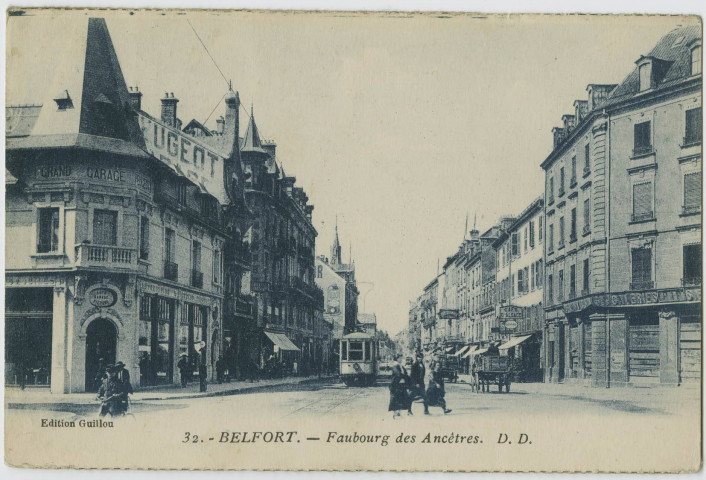 Belfort, faubourg des Ancêtres.