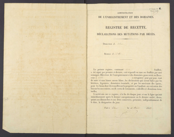 17 novembre 1853 - 23 novembre 1854