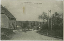 Bessoncourt, la route d'Alsace.