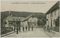 Rougemont-le-Château, l'entrée, coté de Belfort.
