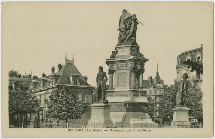 Belfort (Territoire), monument des Trois Sièges.
