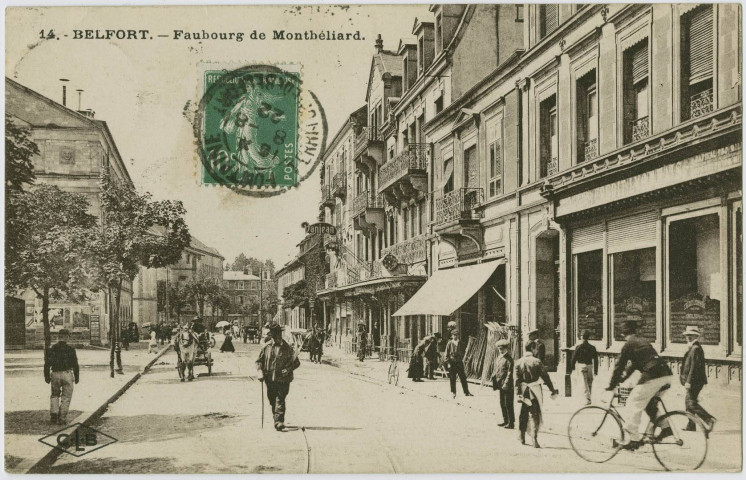 Belfort, faubourg de Montbéliard.