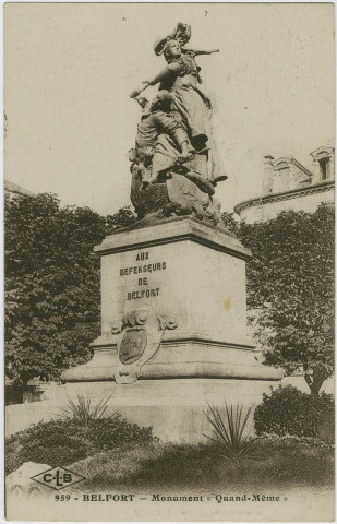 Belfort, monument Quand-Même.