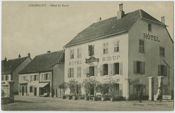 Giromagny, hôtel du Bœuf Franchebois.